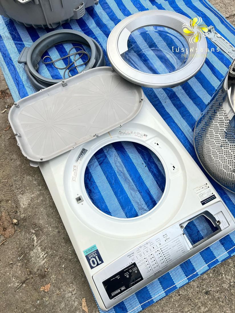 ถอดล้างเครื่องซักผ้าฝาหน้า Electrolux 14 มกราคม 2568 ภาพหลังล้าง ลำดับที่ 1