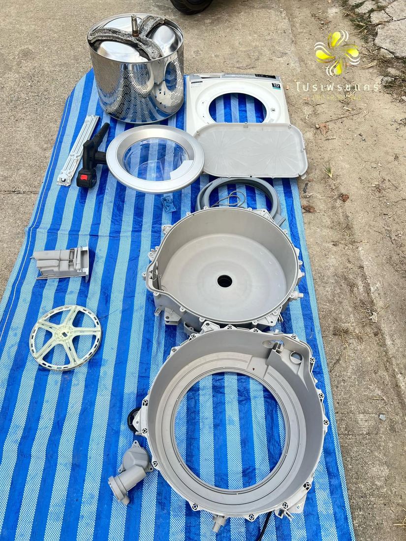 ถอดล้างเครื่องซักผ้าฝาหน้า Electrolux 14 มกราคม 2568 ภาพหลังล้าง ลำดับที่ 6