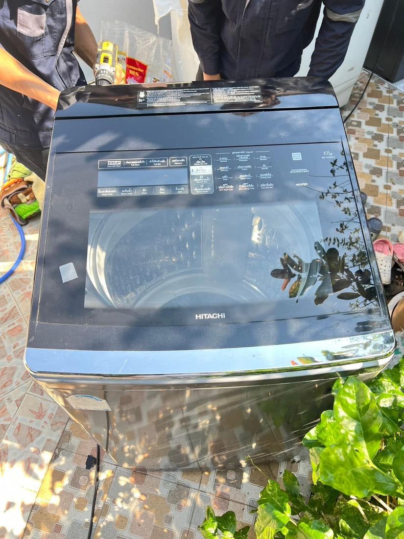 ถอดล้างเครื่องซักผ้าฝาบน Hitachi 23 มกราคม 2568 ภาพก่อนล้าง ลำดับที่ 7