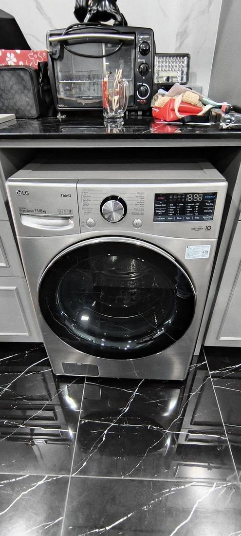ถอดล้างเครื่องซักผ้าฝาหน้า LG 26 มิถุนายน 2569 ภาพก่อนล้าง ลำดับที่ 1